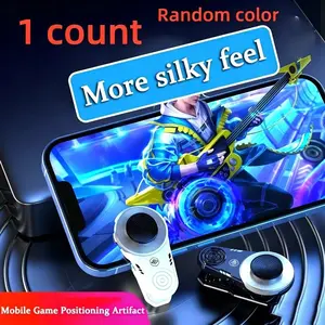 Mobile Game Joystick Clip-On Controller, Sweat-Resistant Flexible Gaming Gear, Enhance Your Gameplay Experience, Mobile Game Accessories
