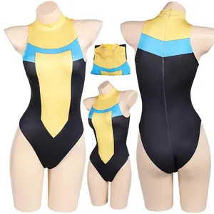 Mark Grayson Cosplay Swimsuit Costume Cartoon Invincible Roleplay Bikinis Bodysuit Women Outfits Halloween Carnival Party Suit