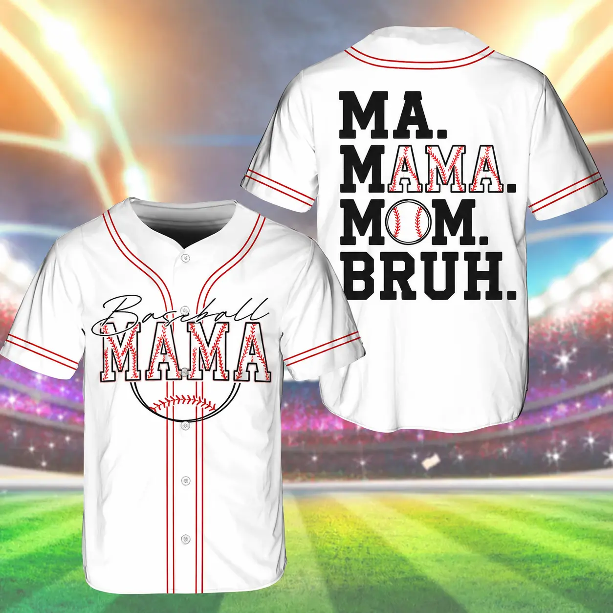 Baseball Mama Baseball Jersey, Baseball Senior Mom Jersey, Gift For Mom, Mom Gift, Mothers Day Gift, Mama Shirt