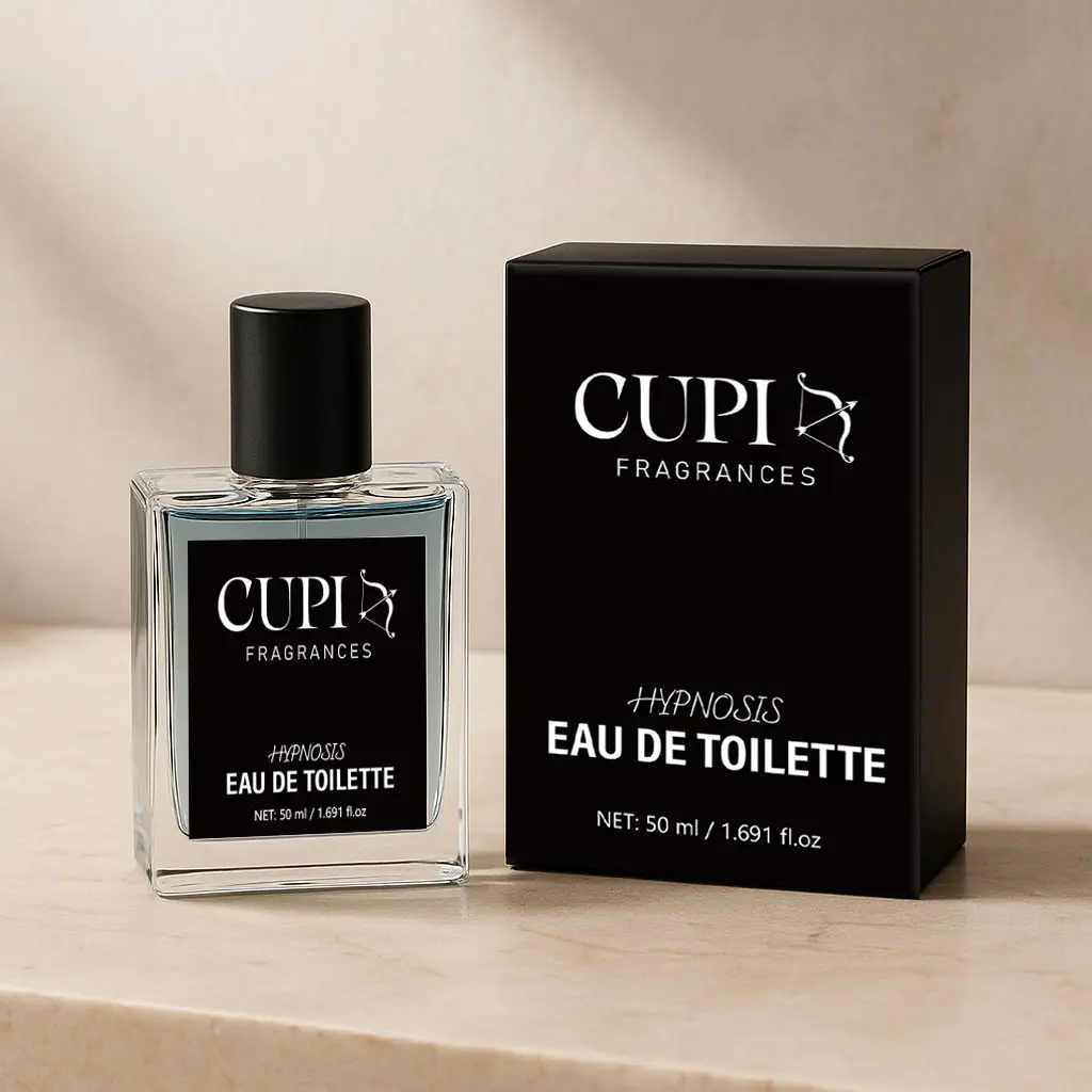 CUPI Hypnosis Pheromone Cologne Unisex Eau de Toilette50ml/1.691fl.oz, Vanilla Amber Musk Long Lasting Fragrance Spray, Confidence Boost Perfume for Date Office Daily Use, 50ml Luxury Perfume Gift Box for Men Women