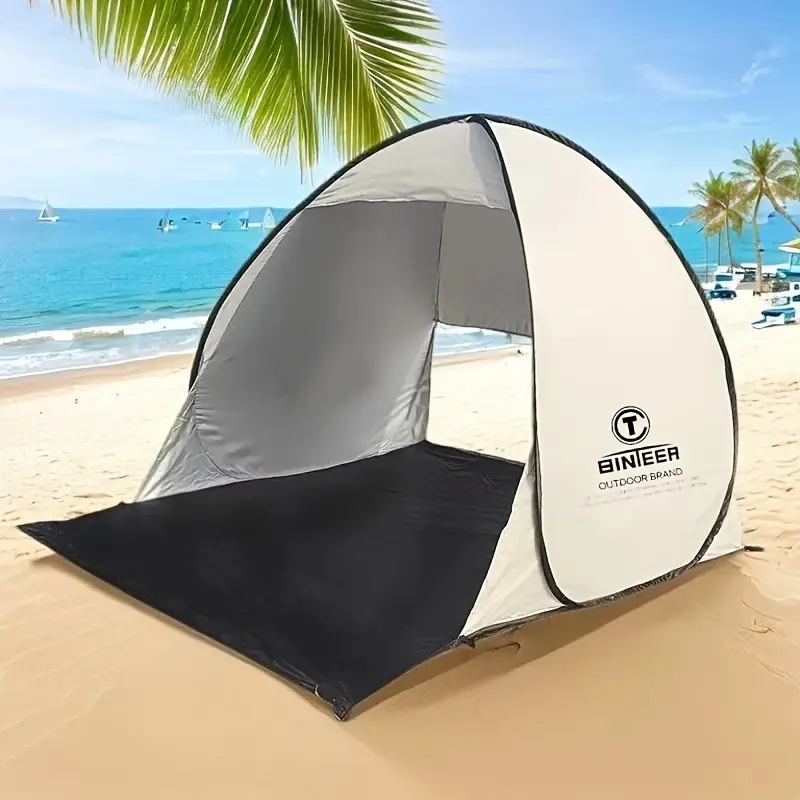 [Sun-Resistant Camping Tent] Outdoor Tent for Beach and Lawn - Quick Setup, High Quality, Sun-Resistant, Automatic Folding Camping Shelter