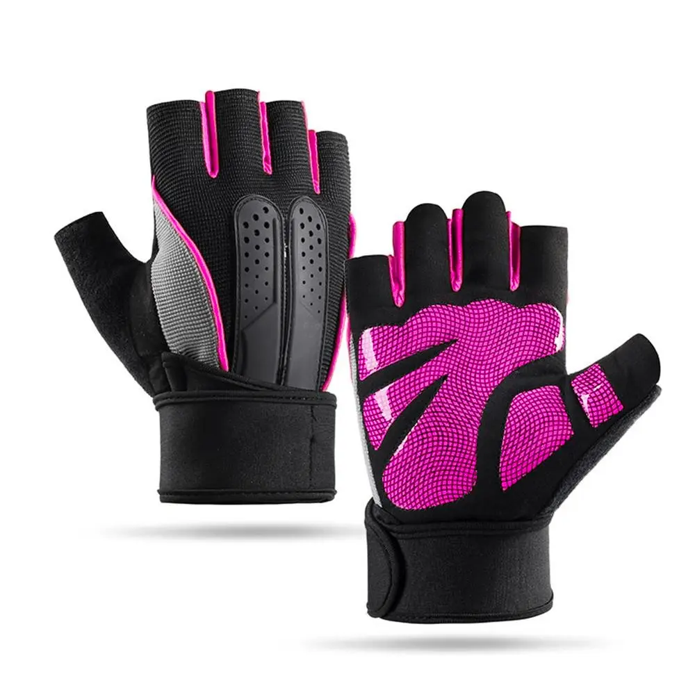 Workout Gloves Padded Weight Lifting Gloves, Fitness Gloves for Exercise, Hanging, Weightlifting, Cycling, Pull ups, Rowing