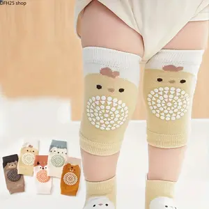 Baby Crew Socks Set for Crawling Walking and Daily Wear, Soft Breathable Cotton Blend Socks With Stretch Fit Design