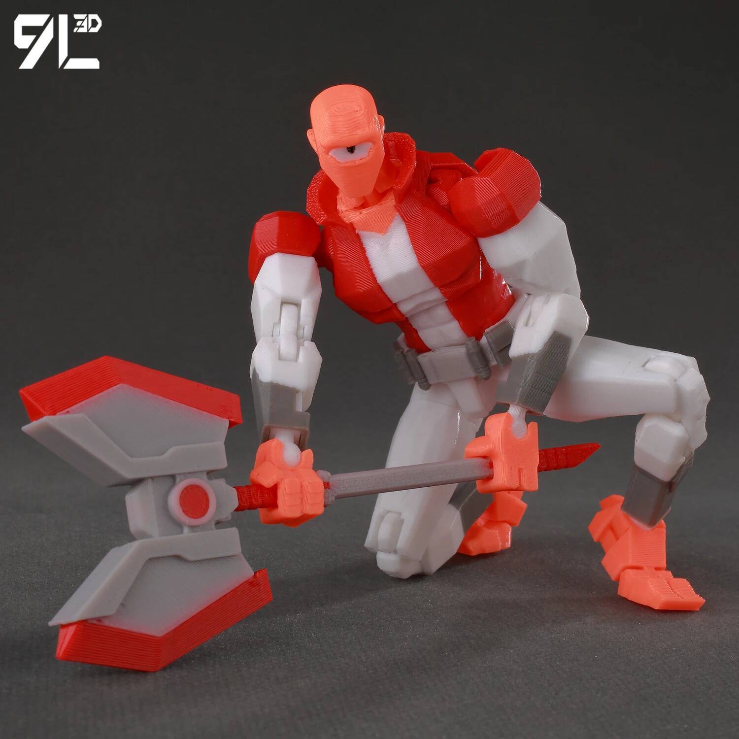 9L3D Printed Invincible Boy Lucky13 Dummy13 Conquer LEX Allen Superheroes Anime Toys Action Figures Mannequin Model Ornaments