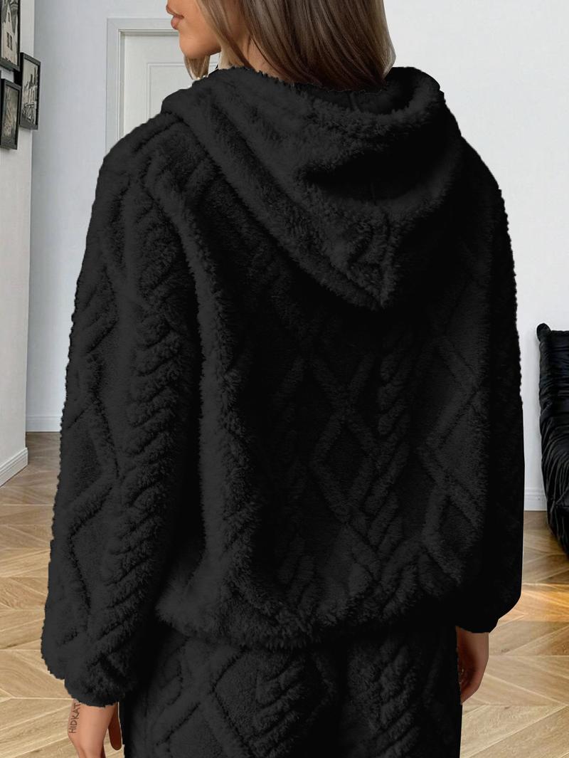 Women's  Soft Hooded Sweatshirt | Cozy Fleece-Lined Pullover for Cool Weather, Home & Outdoor Wear