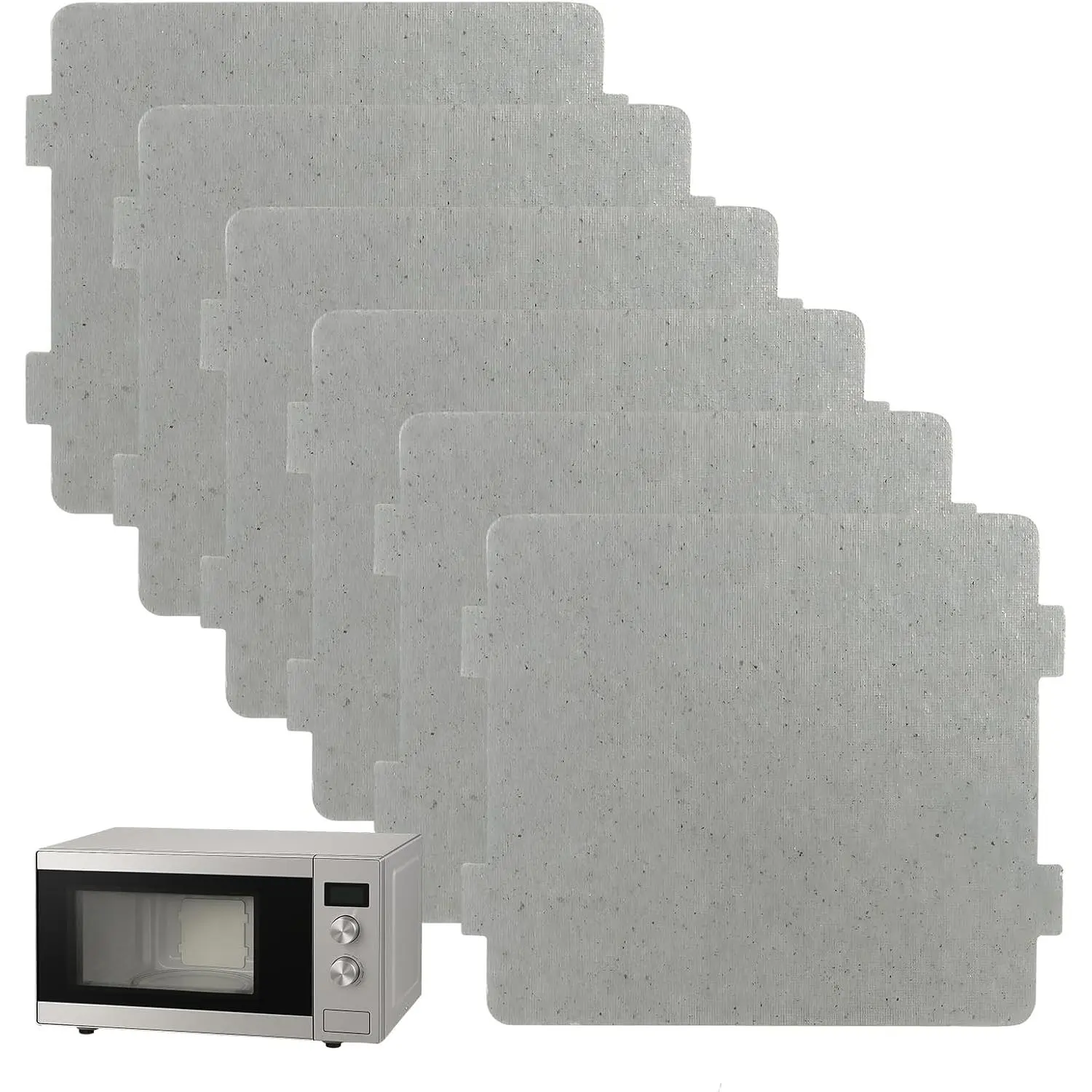 6 count Waveguide Cover, Microwave Wave Guide Cover ,  Mica Sheets for Microwaves Oven & Toasters, Easily Cut to Fit
