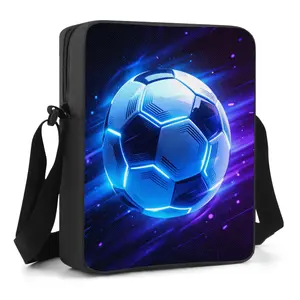 Large-Capacity Luminous Soccer Shoulder Bag — Featuring an adjustable strap, this bag is ideal for travel, sports, and outdoor activities. Designed for casual carrying—including a luminous soccer ball—it is perfect for leisure vacations and daily use by s