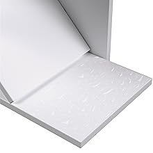 3 Tier Small Tree Bookshelf Storage Organizer Shelves Floor Standing Bookcase Desk Wood Storage Rack for Home Office Living Room Bedroom Display for Book Magazine CD manga Warm White