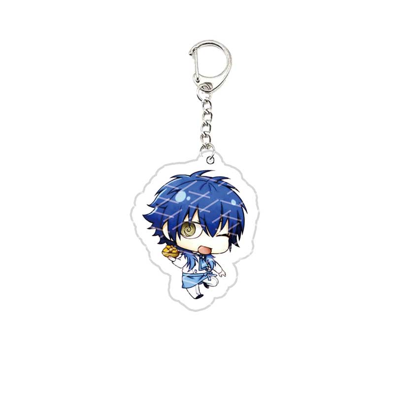 Acrylic DRAMAtical Murder Noiz Seragaki Aoba Clear Virus KeyChain  Key Ring DMMD Pendant  Chain Key Ring Fans Gift