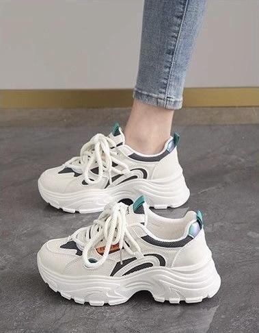 Women's 2026 new model dad sneakers with a comfortable feel, popular casual sports shoes