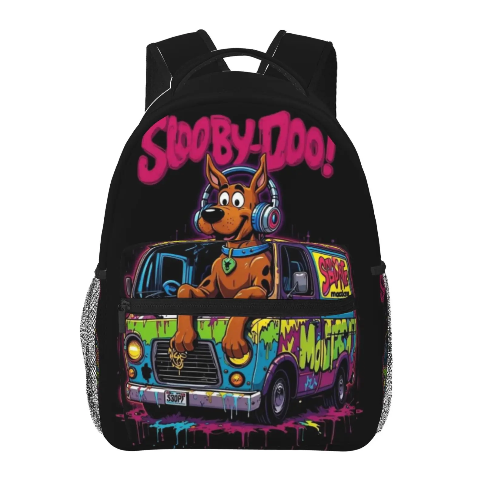 Kids backpack, Anime Scooby Doo3 School bag, Cute Cartoon Backpacks for girls boys, Adjustable Straps Bookbag for School Travel Office Daily Use