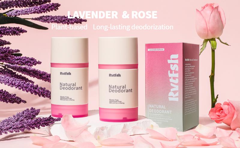 2PS RVTFSH Deodorant ExtraStrength Natural Moisturizes Deodorant For Women& Men Aluminum Free Parabens Free 48H Odor Protection lavender & rose and mint & cologne 2.65 0z fast orange soap 2PS RVTFSH Deodorant ExtraStrength Natural Moisturizes Deodorant For Women& Men Aluminum Free Parabens Free 48H Odor Protection lavender & rose and mint & cologne 2.65 0z fast orange soap