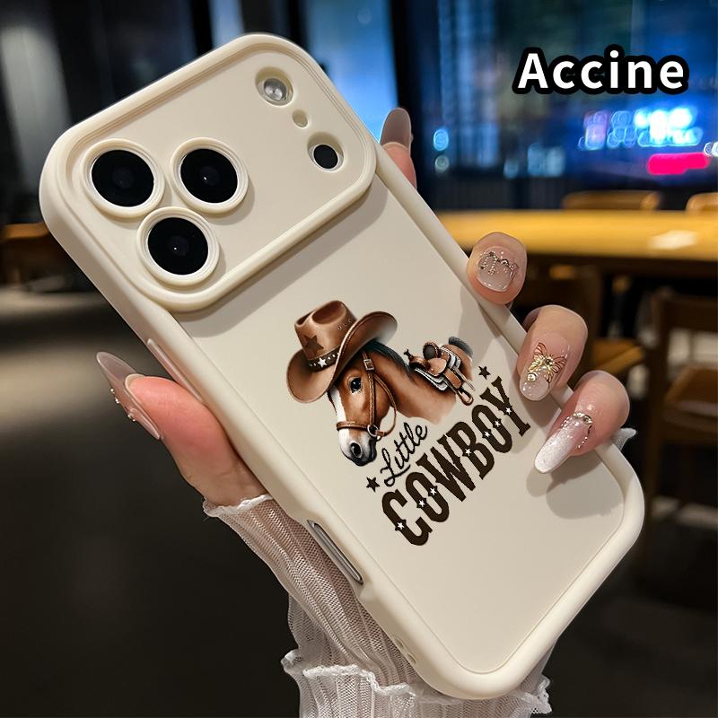 Compatible with iPhone 17 Pro Max 16 Plus 15 14 13 12 11 XR Air E Case Horse in Cowboy Hat Pattern Soft Non Slip Rugged Durable Smartphone Cover for Boy Compatible with iPhone 17 Pro Max 16 Plus 15 14 13 12 11 XR Air E Case Horse in Cowboy Hat Pattern Soft Non Slip Rugged Durable Smartphone Cover for Boy