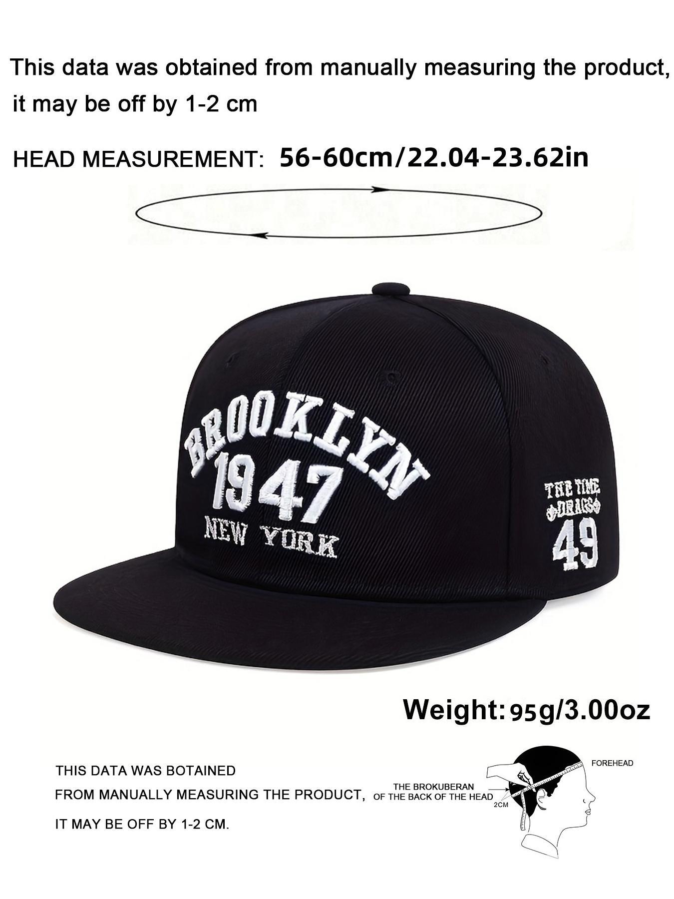 Unisex Letter Embroidery Baseball Cap, Casual Outdoor Sports Hat for Men & Women, Adjustable Sun Protection Cap for Daily Wear