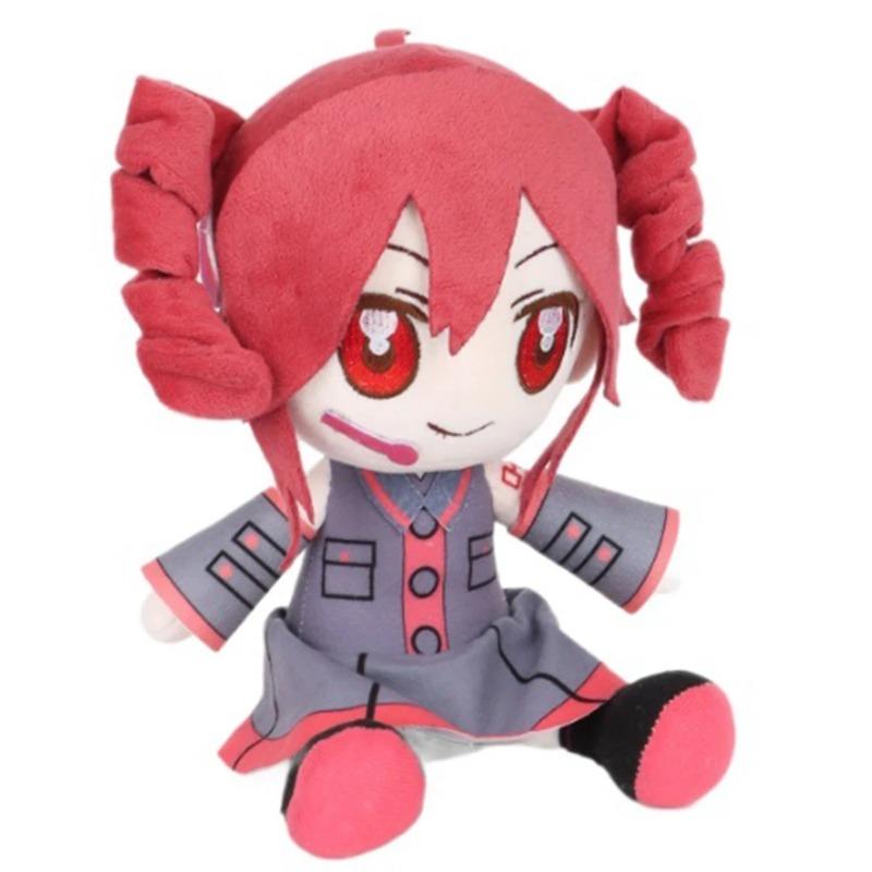 Kawaii Kasane Teto Plush Toy Soft Stuffed Doll Anime Cartoon Figure Birthday Christmas Gift for Fans