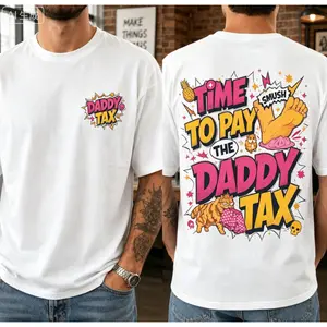2-side Time To Pay Daddy Tax Shirt, Dungeon Crawler Carl Daddy Tax T-shirt, God Damnit Princess Donut Tee, SciFi Book Lover Father's Day Tee