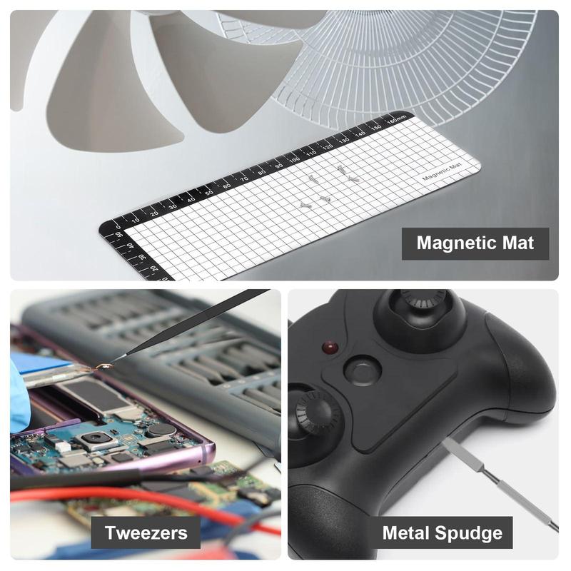 68-in-1 Electric Screwdriver Set, Magnetic & Pop-up Design Mini Electric Precision Screwdriver Set for Repairing Electronics, Men Gifts, Cordless Tool Kit, Hardware, Tool Kit, Power Tool, Tool Box