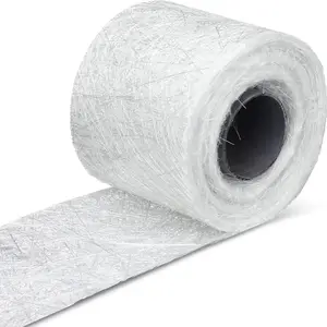 1.5 oz Fiberglass Chopped Strand Mat 15 Yards 4 Inch Lightweight Fiberglass Mat Roll Easy to Use White Fiber Glass Cloth  Repair for Structural Reinforcement Repair Kit Layup Roof Boat