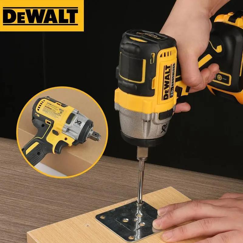 DEWALT DCF880 Cordless Impact Wrench 2300RPM Compact Electric Wrench for Home Decoration and Repair Tools 20V Brushless with 5.0Ah Battery