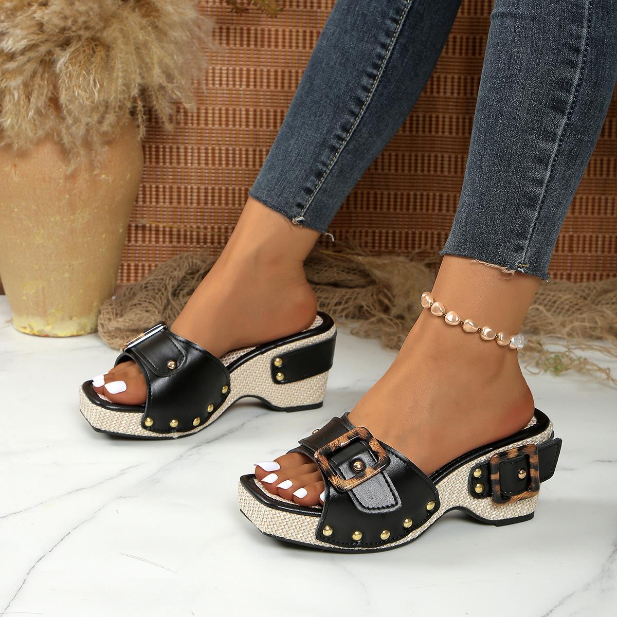 Women's Platform Wedge Slide Sandals Summer Gladiator Style Comfortable Casual Dressy Shoes for Women Soft Sole Beach Outdoor Walking Sandals SpringStatements