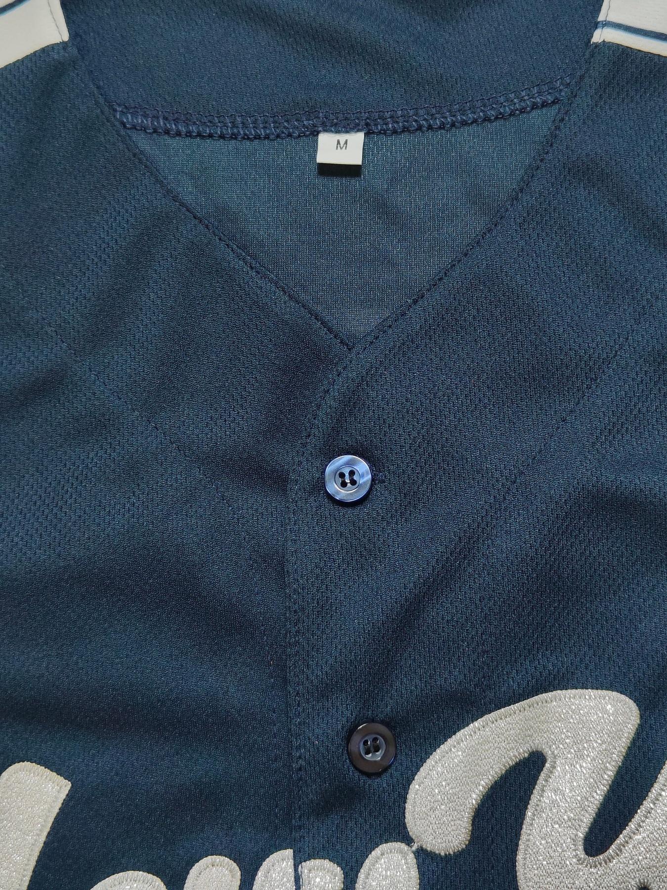 Men's#99 Letter & Number Embroidered Baseball Jersey, Casual Breathable Short Sleeve Baseball Top forTraining Competition Party, Unisex Sportswear for Spring & Fall, Jersey Shirts, Apparel Jersey, Mens Clothing, Jersey Tops, Athletic Training Apparel