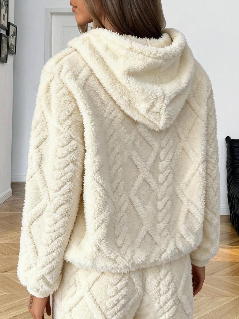 Women's  Soft Hooded Sweatshirt | Cozy Fleece-Lined Pullover for Cool Weather, Home & Outdoor Wear