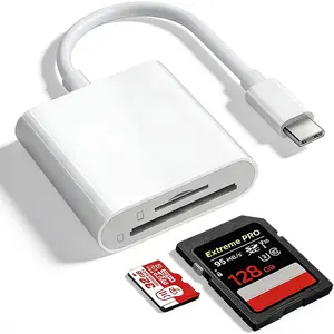 SD Card Reader for  15/16/17, Sd Card Reader USB C, Sd Card Reader for ipad, USB C Sd Card Reader for ipad,Plug and Play No App Required,Adapter for Digital Camera to Phone