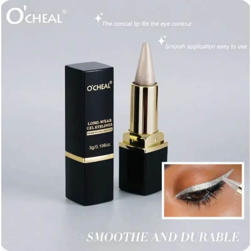 2-in-1 Kajal Eyeliner & Shimmer – Long-Wear, Smudge-Proof Gel Pencil with Multi-Color Options for Sharp, Glowing Eye Looks