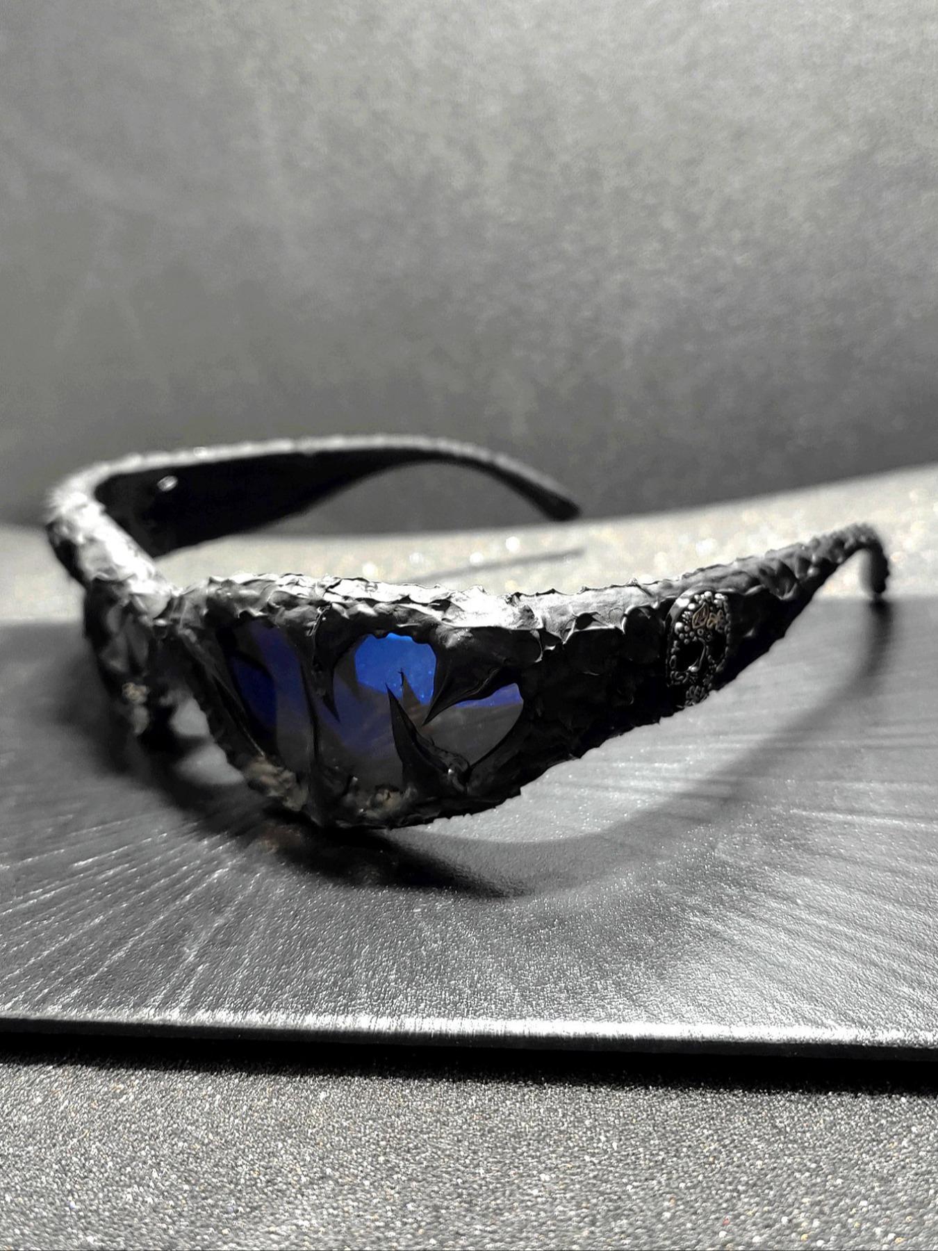 Punk Style Random Skull & Wolf Tooth Design Sunglasses, Vintage Trendy Sunglasses for Everyday Use, Fashion Accessories for Outdoor Activities