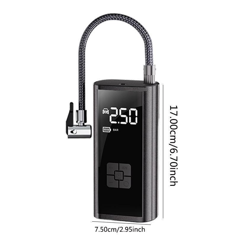 Portable Wireless Car Air Compressor Pump, Cordless Tire Pump, Multifunctional Electric Air Pump for Car, Bicycle Tires and Balls #TOP PICKS