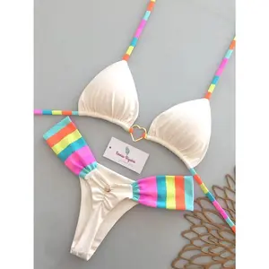 Micro Bikinis 2026 Trends Women Swimsuits Sexy Swimwear Brazilian Bikini Set Thong Biquini Print Swimsuit Monokini BeachwearBeach photography