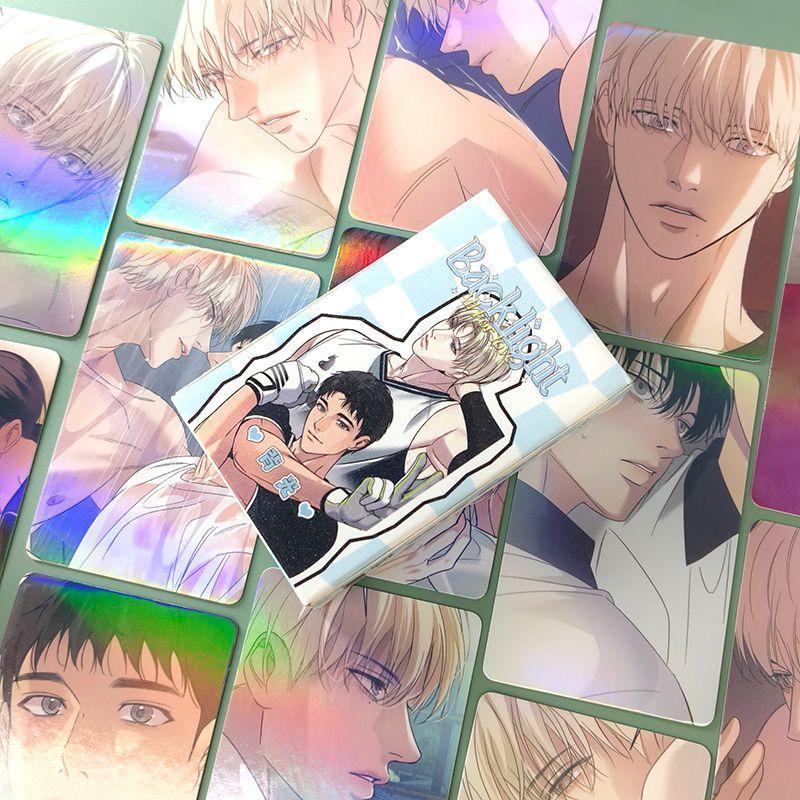 50 Pcs/set Male Male Love Lomo Card Korean Bl Cute Boys Manhwa HD Photocard Fans Decoration Cosplay Gift