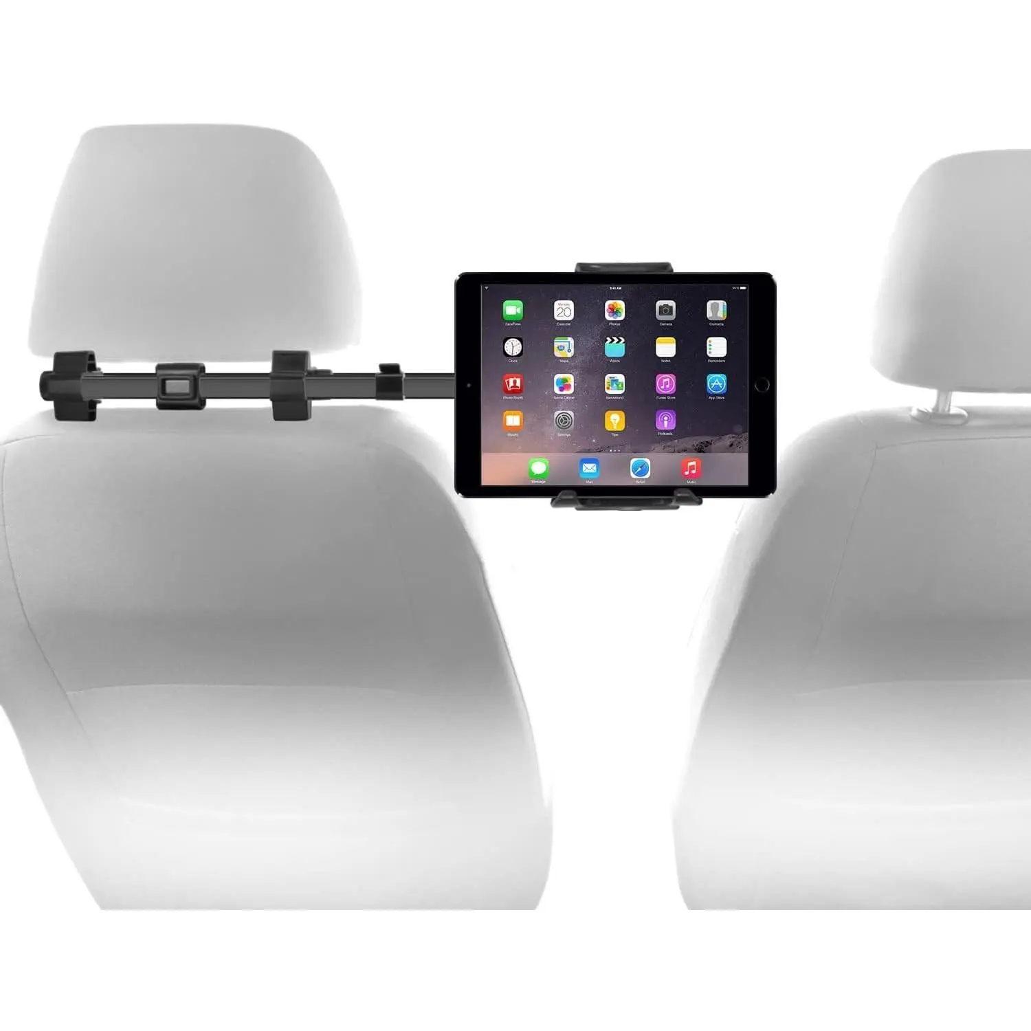 Tablet Holder for  Headrest - Adjustable iPad Headrest Mount for  - Super Secure  iPad Holder Backseat  - Fits  4.7-12.9"  Seat Devices (iPad Pro/Air/Mini,  )