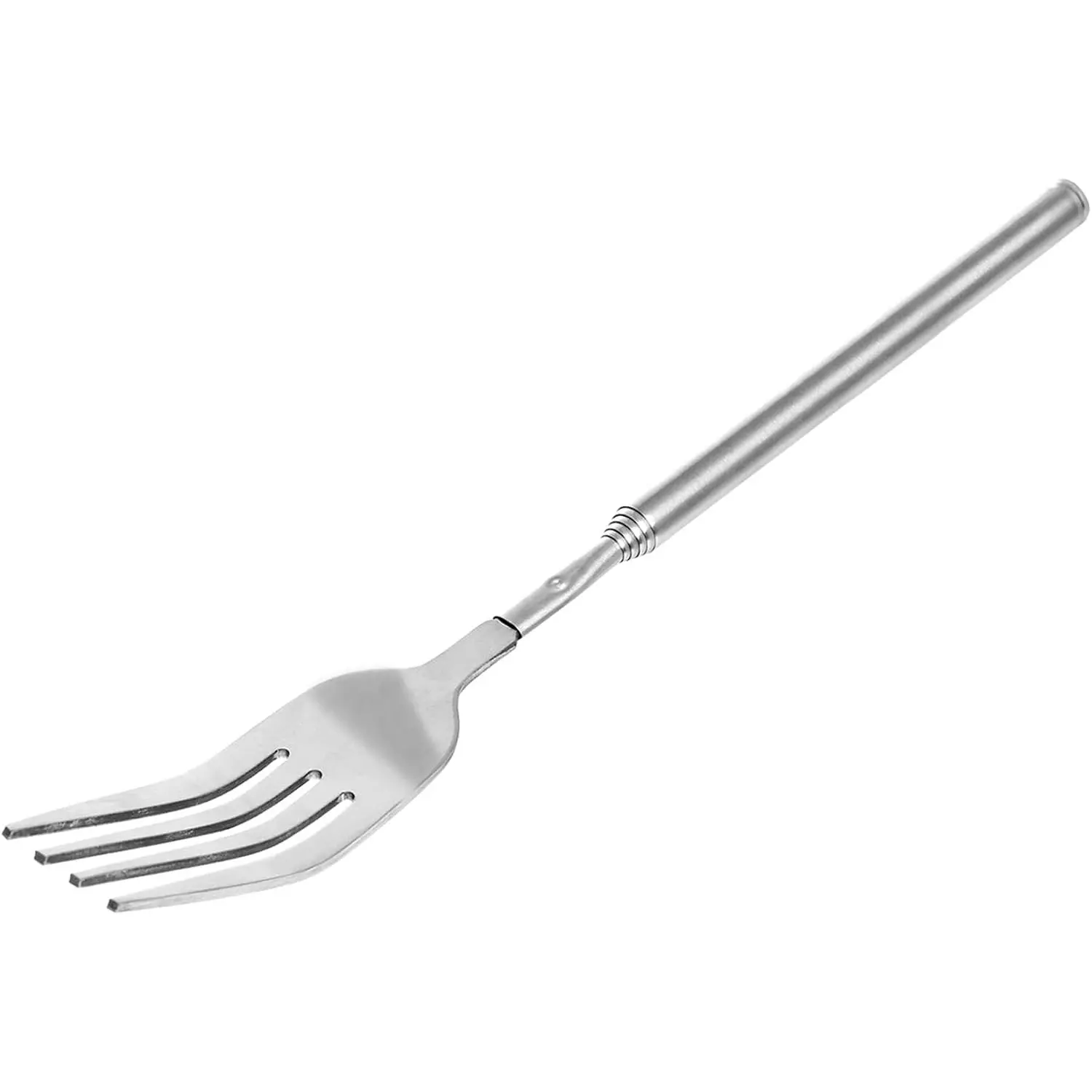 Stainless Steel Telescopic Fork Extendable Dinner Fruit Dessert Long Handle Long Stainless Steel Retractable Fork Sturdy