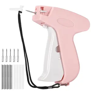 Electric Quick Stitch Sewing Gun - Portable Quick Fix Tool with 6 Fine Needles, 2000pcs 4.4mm Micro Fasteners, Elastic Bands, Close Seams - Ideal for DIY Quilting, Hem Fixing (Home & Party Supplies)