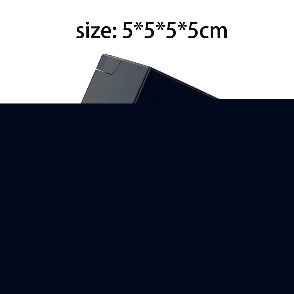 Plastic Kinetic Energy Ring Box Rotating Mechanical Deformation Jewelry Storage Display Box Creative Proposal Cube Boxes