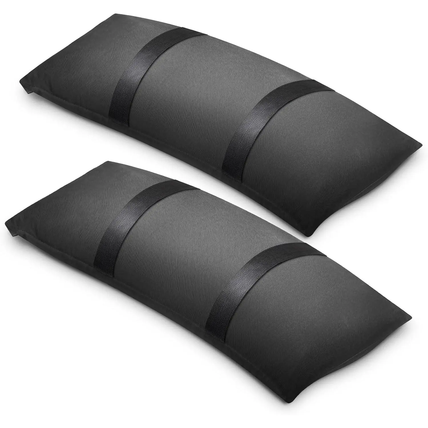 100 LBS Umbrella Base Weights Fillable Sandbags, 2 Packs Sand Bags for Weight, Outdoor Weatherproof Heavy Duty Weight Sandbag for Furniture Umbrella Stand Garden Cantilevers Poolside Accessories