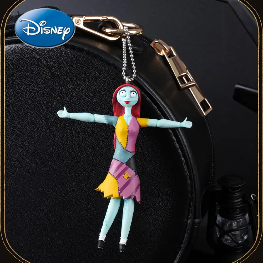 Disney Official Licensed Sally Keychain, Classic Animation Style, Backpack Decor, Collectible Gift, Birthday Christmas Halloween, Authentic Keychain