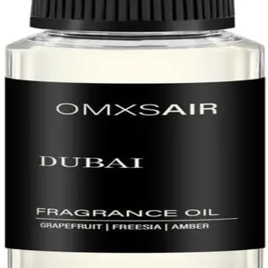 Luxury Hotel Scent Dubai Oil Diffuser Refill Kit | Long Lasting Essential Oil for Large Room, HVAC & Car Waterless Fragrance Diffusers| Nanotech Formula| Spa Calming Aromatherapy Oil (120ml/4.1 FL oz)