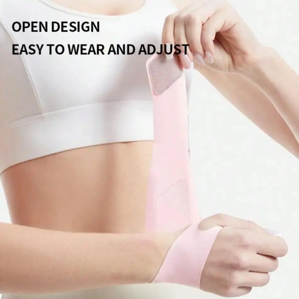 4 Pack Ultra Thin Nylon Wrist Support Braces, Adjustable Compression Lightweight Wrist Wraps, Breathable Comfort Wrist Bands for Sports Housework Daily Use Unisex