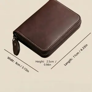Organ card bag with extra-large volume and fine leather