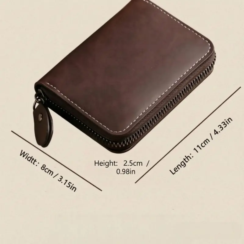 Organ card bag with extra-large volume and fine leather