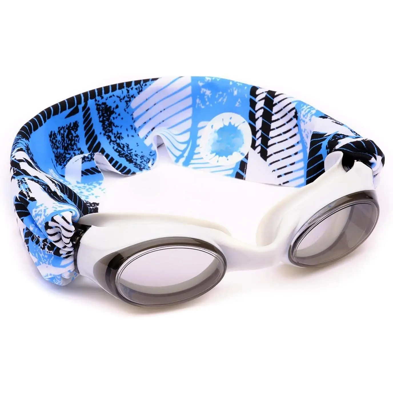 SWIM GOGGLES with Fabric Strap | -Free Swimming Goggles for