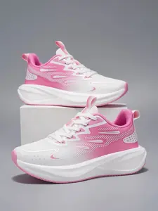 Unisex Rotary Buckle Slip-on Running Shoes, Sizes 33-44, 3 Colors Available. Gradient integrated breathable mesh upper, convenient rotary closure with 3D line decoration, high-elastic cushioning anti-slip outsole, ideal for students' daily sports and casu