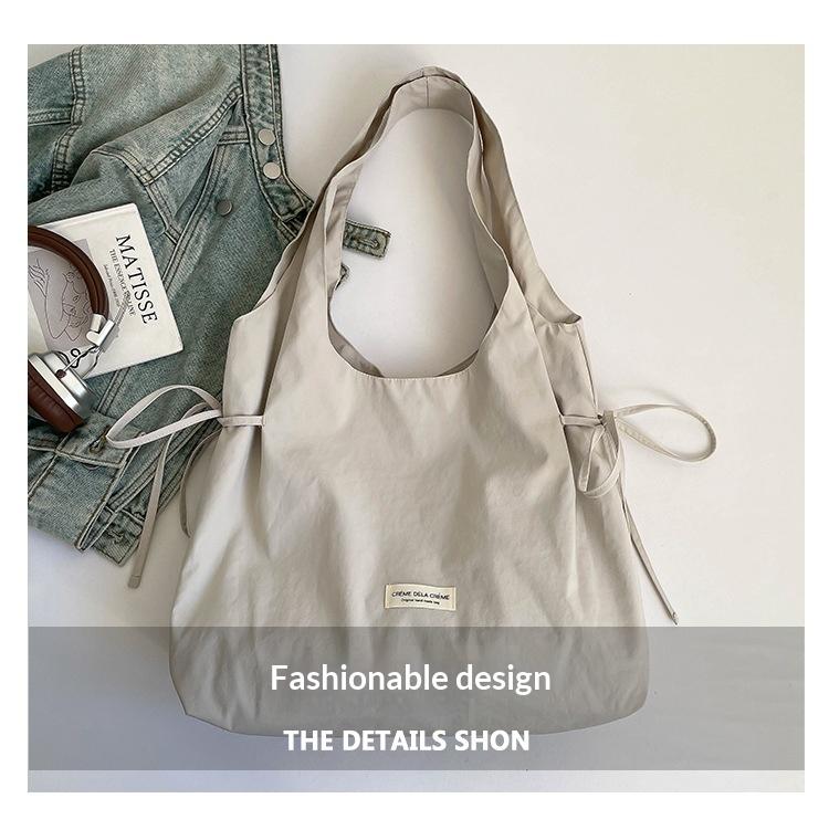New Fashion Simple Shoulder Bag Women Large Capacity Comfortable Versatile Texture Tote Bag Simple Casual Storage Handbag