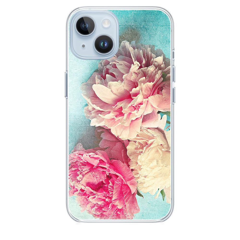 Vintage Record Paint Eye Graffiti Phone Case for iPhone 17 16 15 14 13 12 11 pm