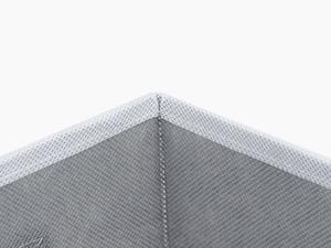 4 Pack Large Closet Storage Baskets Bins for Shelves| Fabric Closet Organizers and Storage with Handles Home Organization| Decorative Collapsible Baskets for Organizing Clothes Nursery 14"x10"