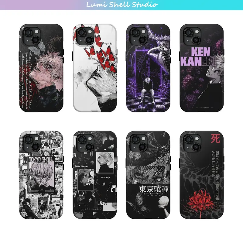 Anime T-Tokyo Ghoul Phone Case For iPhone 17 Pro Max 17Air 16 15 14 13 Plus Case TPU Back Cover Shell  Perfect For Holiday Gifts Birthdays for Your Girlfriend/Boyfriend/Friends