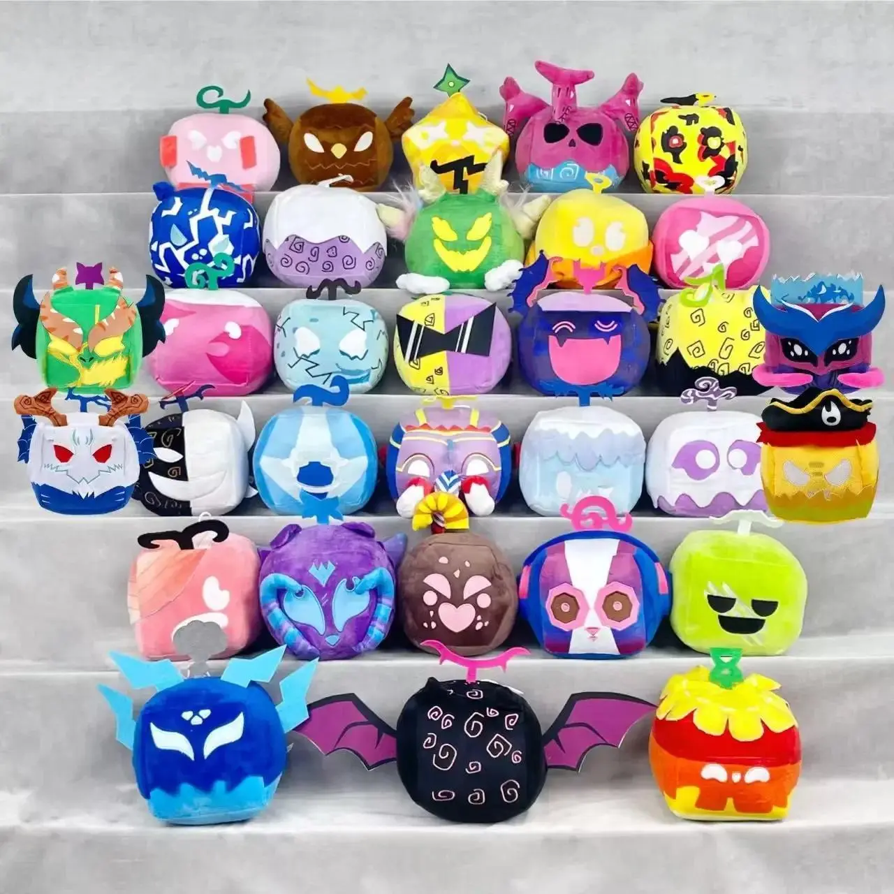 2026 hot item Hot Game Blox Fruits Plush Toys Dragon Plushie Kitsune Soft Stuffed Gas Yeti Leopard Room Decor for Kid‘s BIrthday GIft