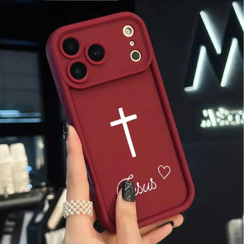 Phone Case: iPhone Phone Case, New Creative Pattern Phone Protector Case, Suitable for Apple iPhone 17 16 15 14 13 12 11 PRO MAXPLUS, AIR Mini SE and XS MAXSeries, Matte Texture Sweatproof and Fingerprint Resistant, Creative Pattern Anti-Drop Soft Case